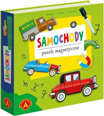 Produktbild von Magnetisches Puzzle Autos 26795