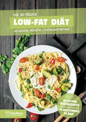 Produktbild von Low Fat Diätplan - Ernährungsplan zum Abnehmen für 30 Tage