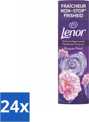 Produktbild von Lenor – Duftverstärker – Blumenbouquet – Non-Stop-Frische – 19 Wäschen - Vorteilspack - 24 Stücke