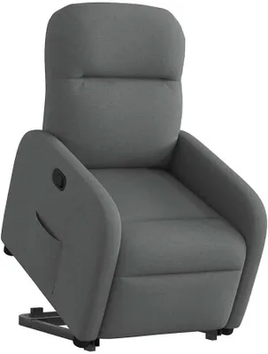 Produktbild von Relaxsessel mit Aufstehhilfe Relaxsessel & -Liegen Relaxsessel Aufstehsessel Relaxsessel Mit Aufstehhilfe Dunkelgrau Stoff - 3302973