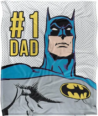 Immagine prodotto di Batman - Coperta "#1 papà" TV19432 (taglia unica) (a colori)