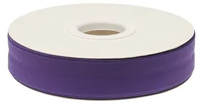 20m Schrägband unifarben 20mm lila