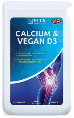 Image de Calcium et vitamine D végétalienne, 90 comprimés