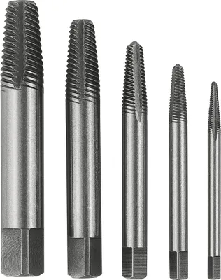 Image de Peddinghaus Schröder Set d'extracteurs de vis Classic 6 pièces - 1-6 / M4 -24 - Sur blister, 46161-200