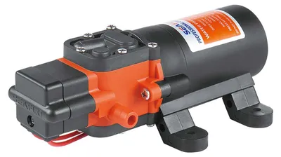 Obrázek produktu pro Samonasávací membránové čerpadlo, 24 V, průtok 4,3 litrů za minutu, tlak 2,4 baru