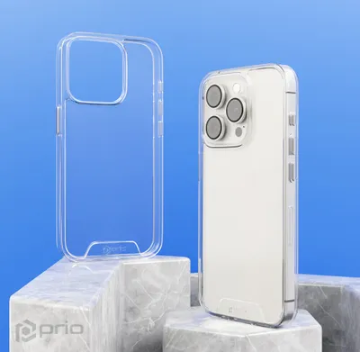 Immagine prodotto di custodia protettiva prio per iPhone 13 Pro trasparente
