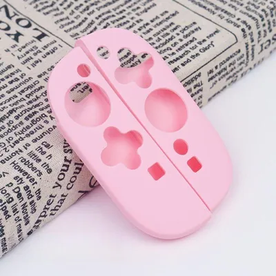 Produktbild von Für Nintendo Switch 2 Rutschfeste Half-Cover Silikonhülle Game Controller Pink