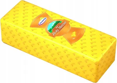 Obrázek produktu pro Žlutý sýr Złoty Mazur, blok asi 3,5 kg, Mlekpol