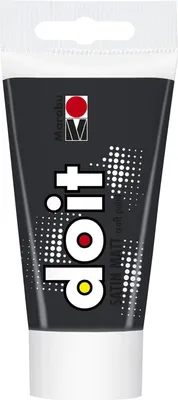Produktbild von Marabu Acrylfarbe DO IT Craft Paint 75 ml schwarz