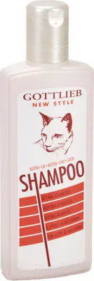 Produktbild von Gottlieb Katzen-Shampoo + Nerzöl, Inhalt: 300 ml