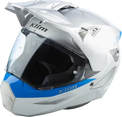 Produktbild von Klim X1 Alpha Carbon Enduro Helm, grau/blau, L (59/60)
