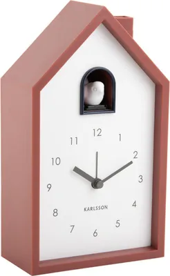 Obrázok produktu pre Karlsson KA6015RD, Tabuľka, Digitálne hodiny, Ďalší, Oker, Červená, Akrylonitrilbutadienstyren (ABS), Batérie