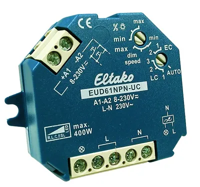 Produktbild von Eltako EUD61NPN-UC Universal-Dimmschalter