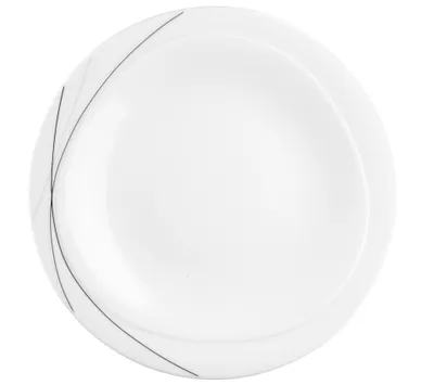 Image de Seltmann Weiden Porzellan Trio Highline Assiette à déjeuner 23 cm Blanc