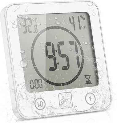 Produktbild von Wasserduschkontrolle - Digitales Wasserbesparungsgerät - Multifunktional