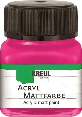 Image de KREUL Peinture acrylique mate rose 20 ml