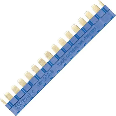 Image de Finder Pont de peigne Nombre de pôles : 16 Bleu 1 pc