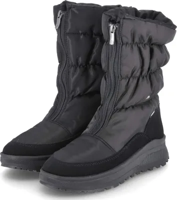 Produktbild von Vista Damen Winterstiefel/ Snowboots Schwarz Textil Synthetik Mix Größe: 40