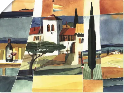 Produktbild von ARTland Poster Italien Größe: 60x45 cm