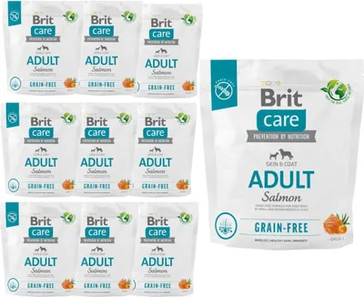 Produktbild von Brit Care Getreidefreier Adult Lachs 10x 1 kg