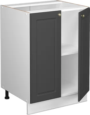 Produktbild von Küchenunterschrank Vicco Fame-Line Anthrazit-Gold 60 cm , AP Eiche, Model 45563