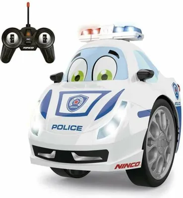 Produktbild von Fahrzeug Fernsteuerung Ninco 13 x 11 x 10 cm Polizei