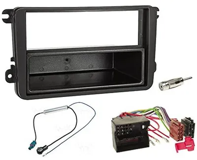 Autoradio-Inbauset für VW Golf V, Touran, Passat, Skoda Octavia, Seat