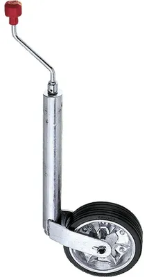 Produktbild von Stützrad Plus 200x50 Vollgummi, Blechfelge