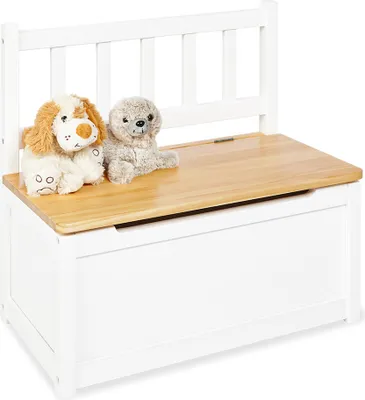 Produktbild von Kindertruhenbank 'Fenna', weiß/natur