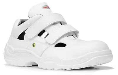 Produktbild von Sicherheitssandale WHITE Easy Low ESD S1, Gr. 43