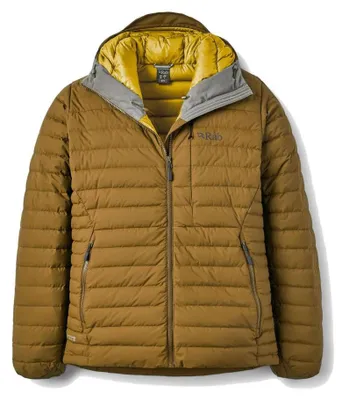 Zdjęcie produktu dla Kurtka puchowa Rab Microlight Windstopper Hoody - dąb, rozmiar M
