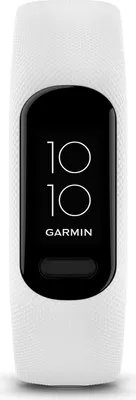 Image de Garmin vívosmart 5 - Moniteur d'activité avec bande - silicone - blanc - taille de bande : S/M - couleur unie