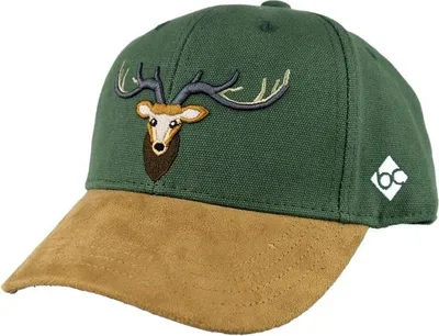 Immagine prodotto di Bavarian Caps Berretto unisex curvo, cervo della foresta - verde scuro