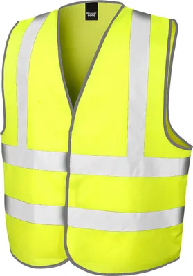 Immagine prodotto di Result Core R201X | Gilet autostradale da uomo / secondo ISOEN20471:2013 - Colore: giallo fluorescente - Taglia: L/XL