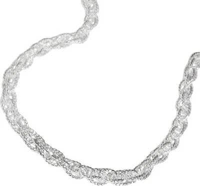 Produktbild von Kette 3mm Doppelankerkette Silber 925 42cm silber 3mm