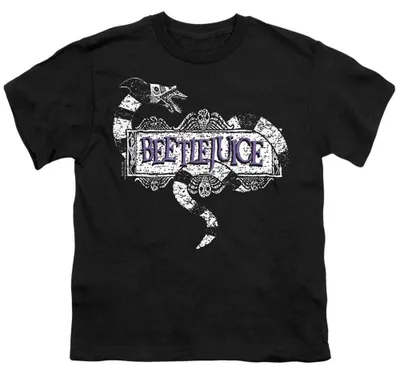 Obrázok produktu pre Tričko s motívom Beetlejuice – detské, model TV37064 (veľkosť 116), čierna farba