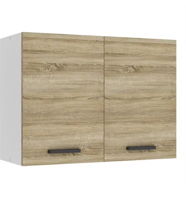 Produktbild von Belini Hängeschrank Küche, Küchenschränke SG. Breite 80 cm. Oberschrank mit 2 Türen, Küchenhängeschränke, Wandschrank Hängend, Sonoma-Eiche