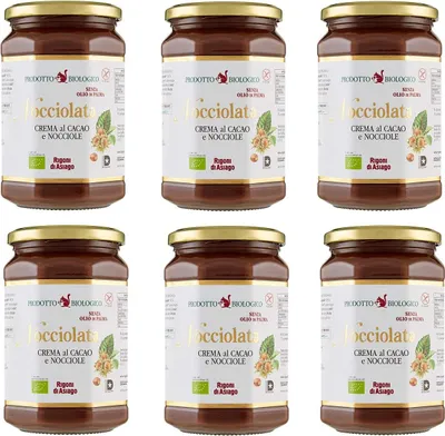 Produktbild von 6x Rigoni di Asiago Nuss Nougat Aufstrich schokolade 270g Brotaufstrich