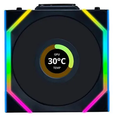 Produktbild von Lian Li UNI FAN SL Wireless 120, Ventilator, 12 cm, Schwarz