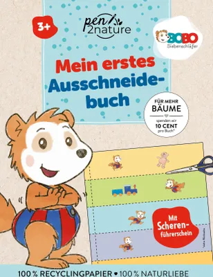 Produktbild von Bobo Siebenschläfer Mein erstes Ausschneidebuch