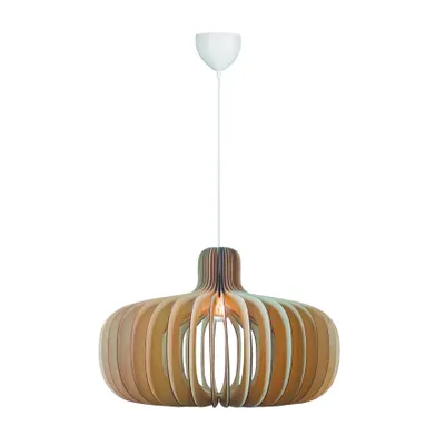 Produktbild von Nordlux Hazo 65 riippuvalaisin, puunväri