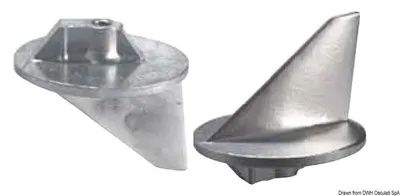 Produktbild von Anoda aus krótkim żebrem für rtęci 40-225 HP cynk Osculati 43.420.00