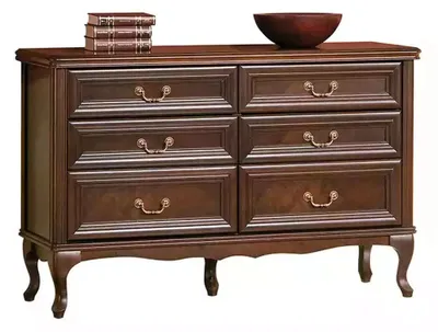 Produktbild von Kommode Schränke Holz Kommoden Design Schrank Klassische Möbel Anrichte