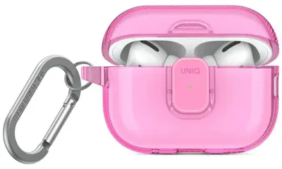 Zdjęcie produktu dla Etui Uniq Glase Pro Do Airpods Pro 2 - Różowe