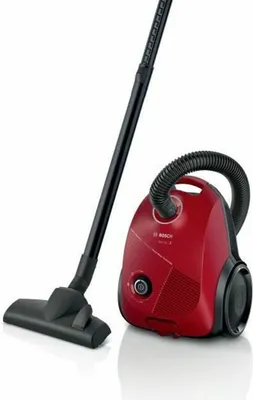 Produktbild von Bosch Serie 2 BGBS2RD1 Zylinder-Beutel-Staubsauger 600W Rot