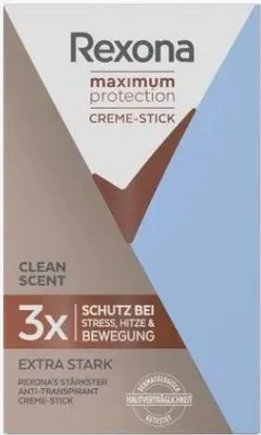 Produktbild von Rexona X.Deo Creme MAXIMUM Clean Scent 45ml