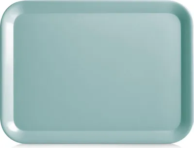 Produktbild von Zeller Melamintablett, aqua, 43,5 x 32,5 cm