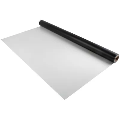 Produktbild von "Vinylboden 14m² - Abdeckungsfläche Fußboden 2x7m - Vinyl 1,5mm PVC - Wasserfest Rutschfest Schneidbar - Weiß/Schwarz - Profi-Heimstudio Tanzstudio Fitnessstudiogeeignet"