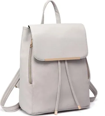 Image de Miss Lulu Femme Petit sac à dos étanche en cuirPolyuréthaneSac à dos de ville