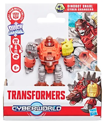 Produktbild von HASBRO – Transformers Cyberworld, DINOBOT SNARL